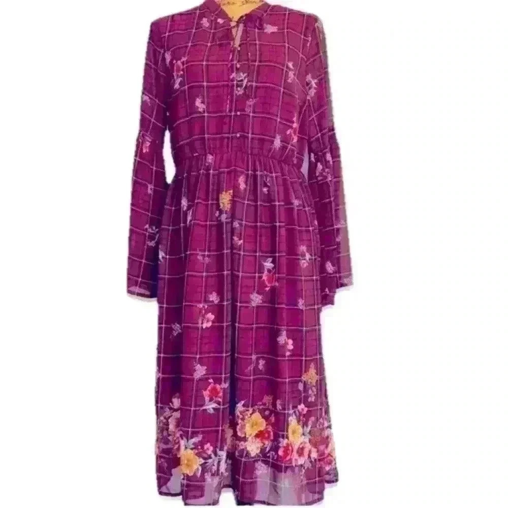 Orange Creek Floral Dress